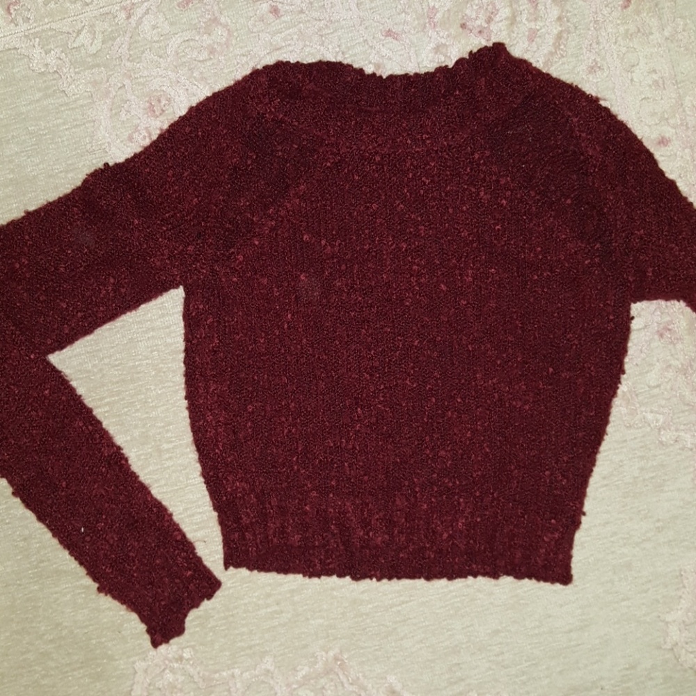 Cropped sweater